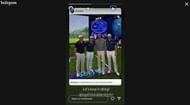 Still taken from Rickie Fowler's Instagram story_Image source: Instagram/@rickiefowler